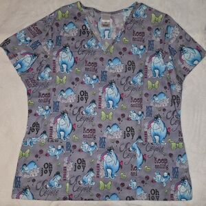 Disney - Eeyore Scrub Top